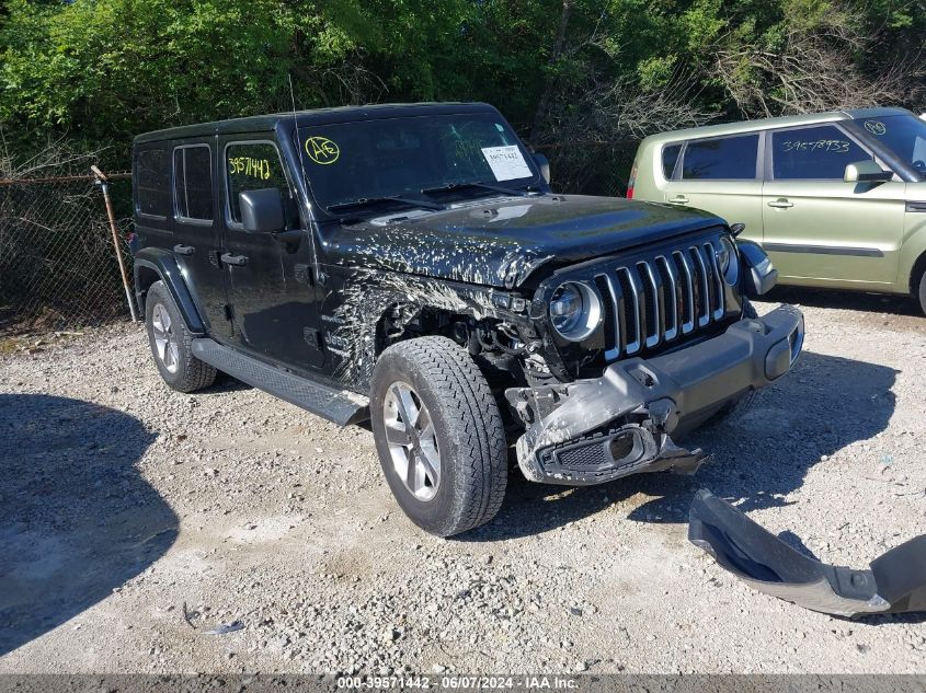 2020 JEEP WRANGLER UNLIMITED SAHARA 4X4