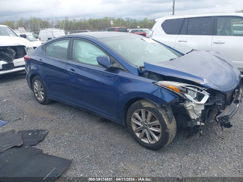 2015 HYUNDAI ELANTRA SE