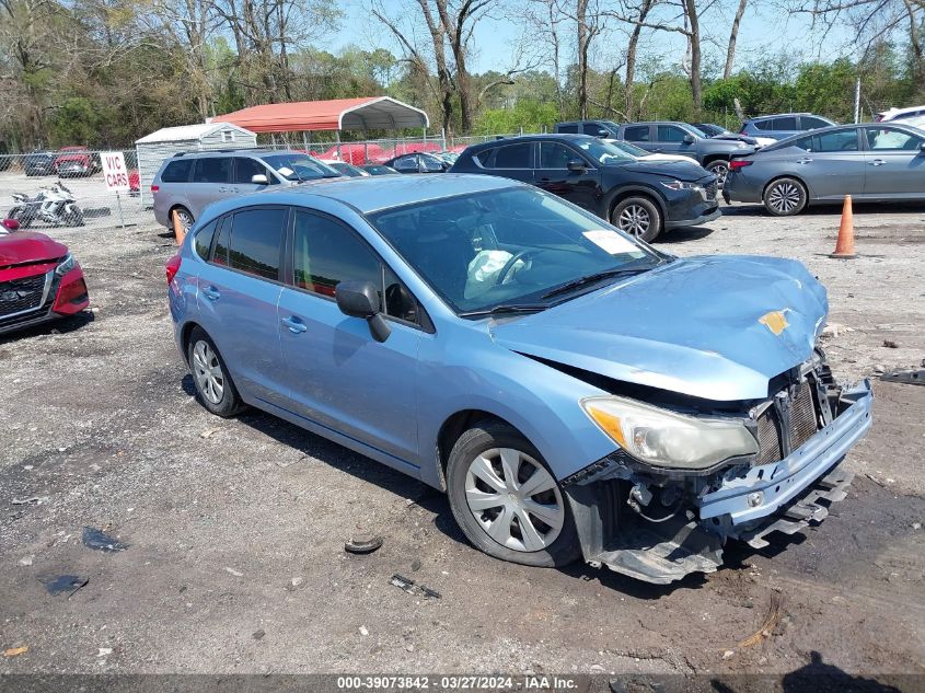 2012 SUBARU IMPREZA 2.0I