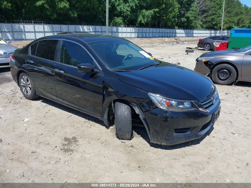 2015 HONDA ACCORD LX