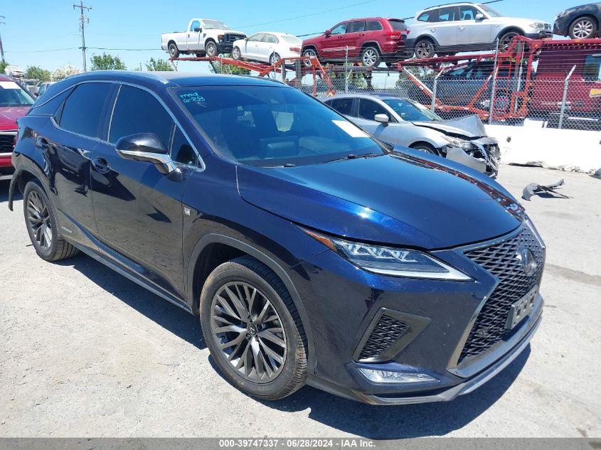 2020 LEXUS RX 450H F SPORT PERFORMANCE