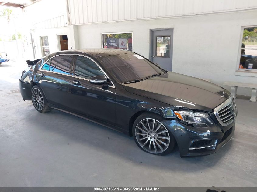 2015 MERCEDES-BENZ S 550 550