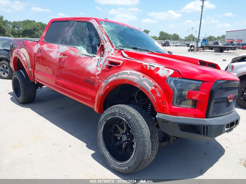 2015 FORD F150 SUPERCREW