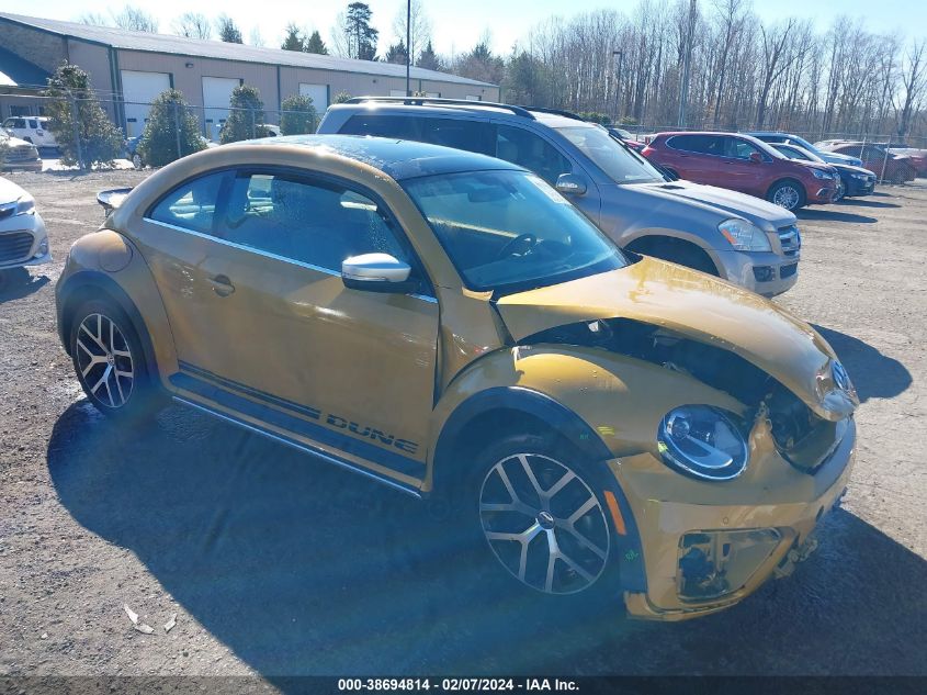 2018 VOLKSWAGEN BEETLE 2.0T DUNE