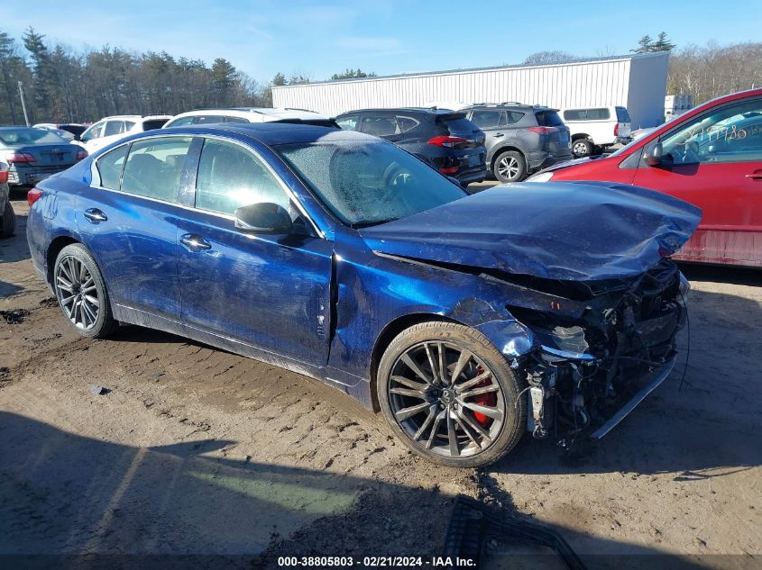 2018 INFINITI Q50 3.0T RED SPORT 400