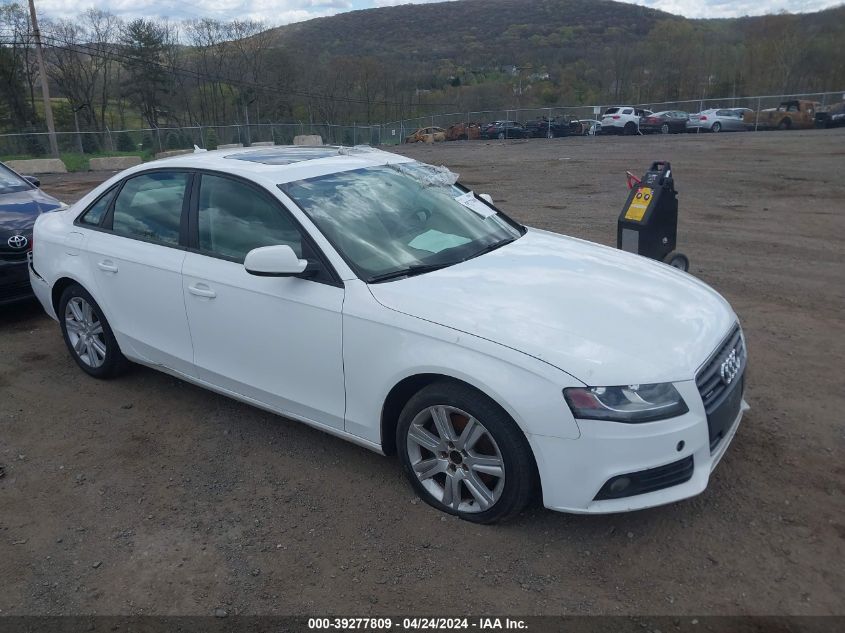 2010 AUDI A4 2.0T PREMIUM