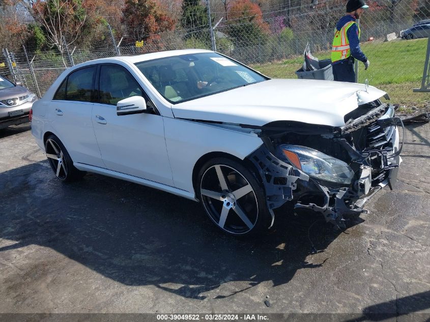 2014 MERCEDES-BENZ E 350 4MATIC