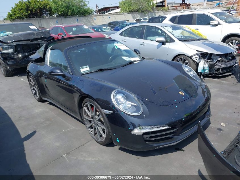 2015 PORSCHE 911 TARGA 4S