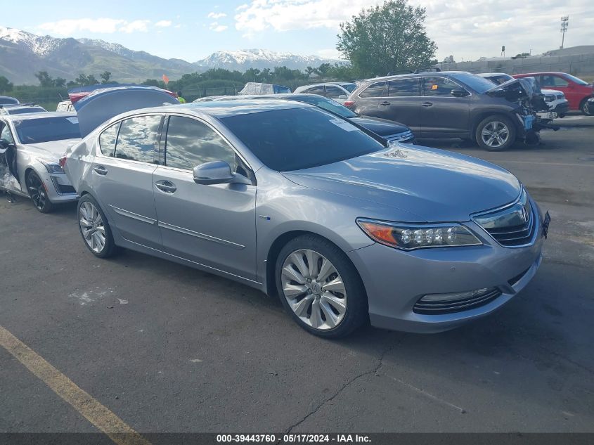 2016 ACURA RLX SPORT HYBRID ADVANCE PACKAGE