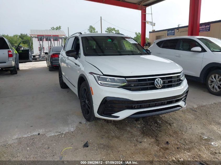 2022 VOLKSWAGEN TIGUAN 2.0T SE R-LINE BLACK