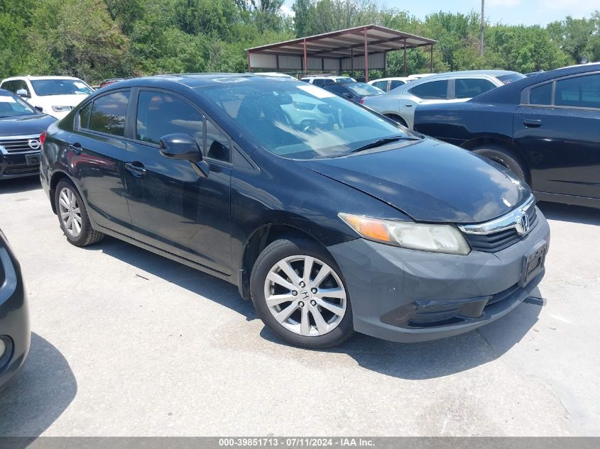 2012 HONDA CIVIC EX