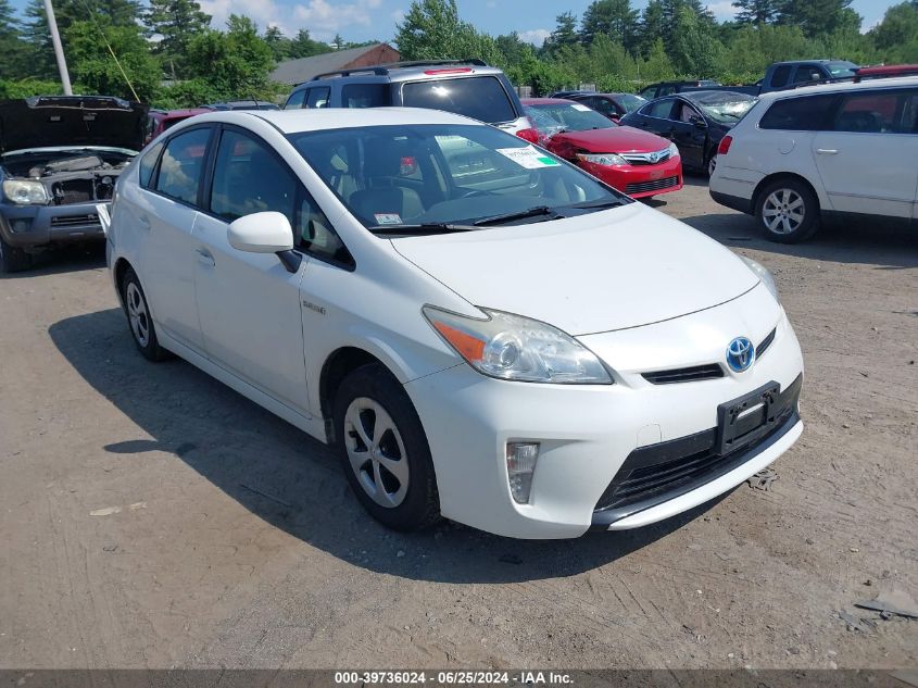 2013 TOYOTA PRIUS FOUR