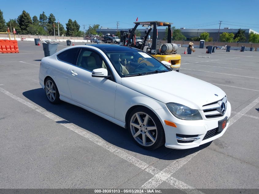 2013 MERCEDES-BENZ C 250