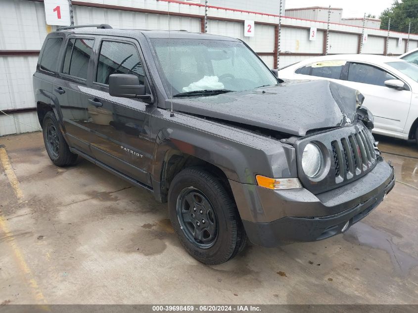 2017 JEEP PATRIOT SPORT