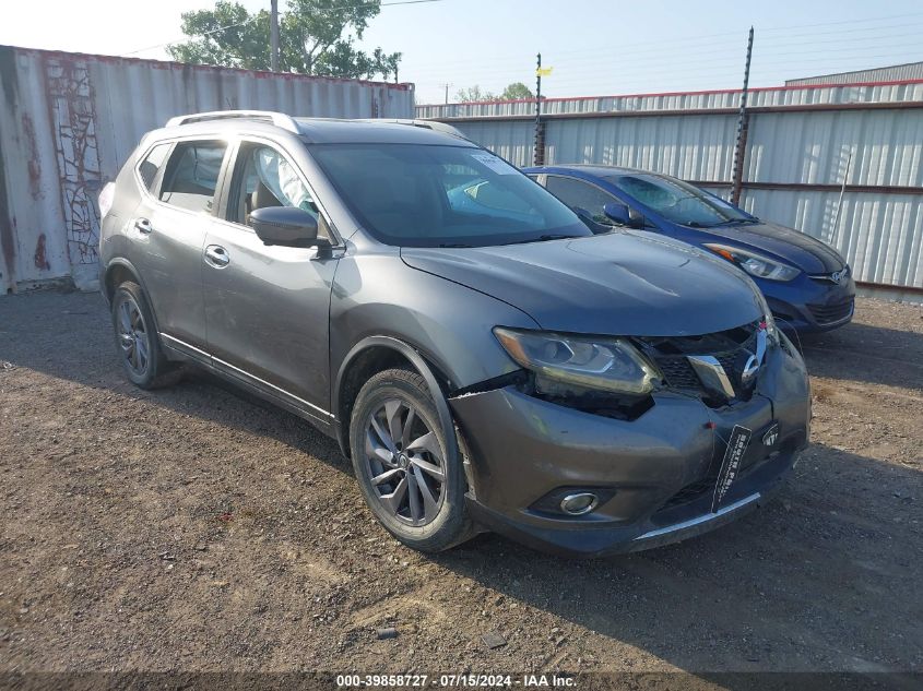 2016 NISSAN ROGUE S/SL/SV