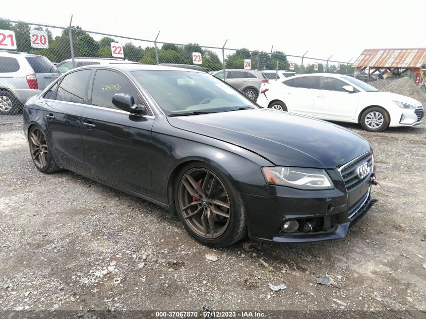 2012 AUDI A4 2.0T PREMIUM