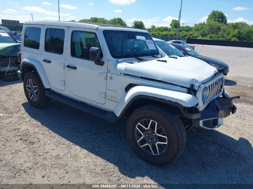 2024 JEEP WRANGLER 4-DOOR SAHARA 4X4