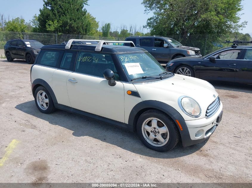 2010 MINI COOPER CLUBMAN