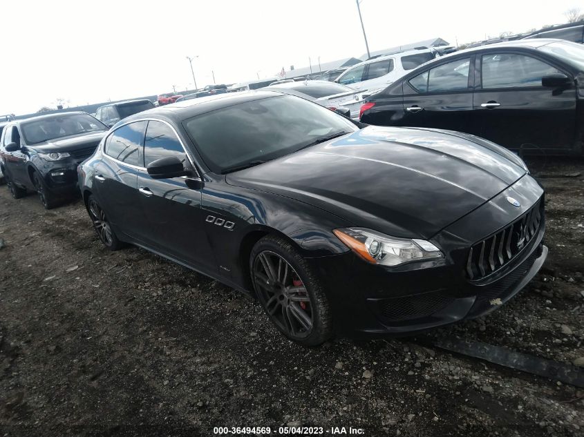 2017 MASERATI QUATTROPORTE S GRANSPORT