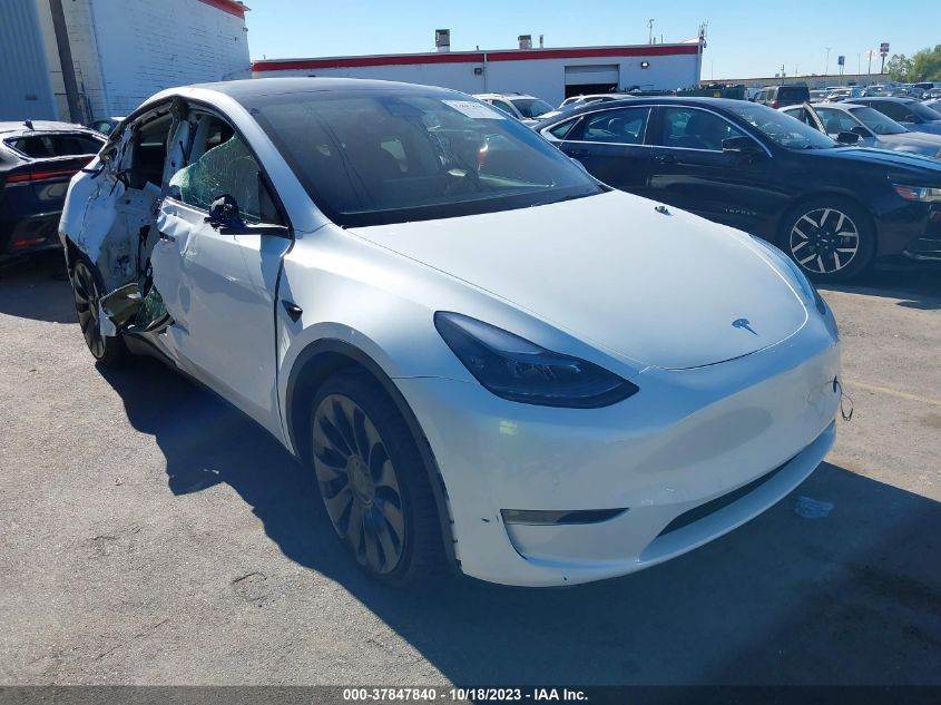 2022 TESLA MODEL Y PERFORMANCE DUAL MOTOR ALL-WHEEL DRIVE