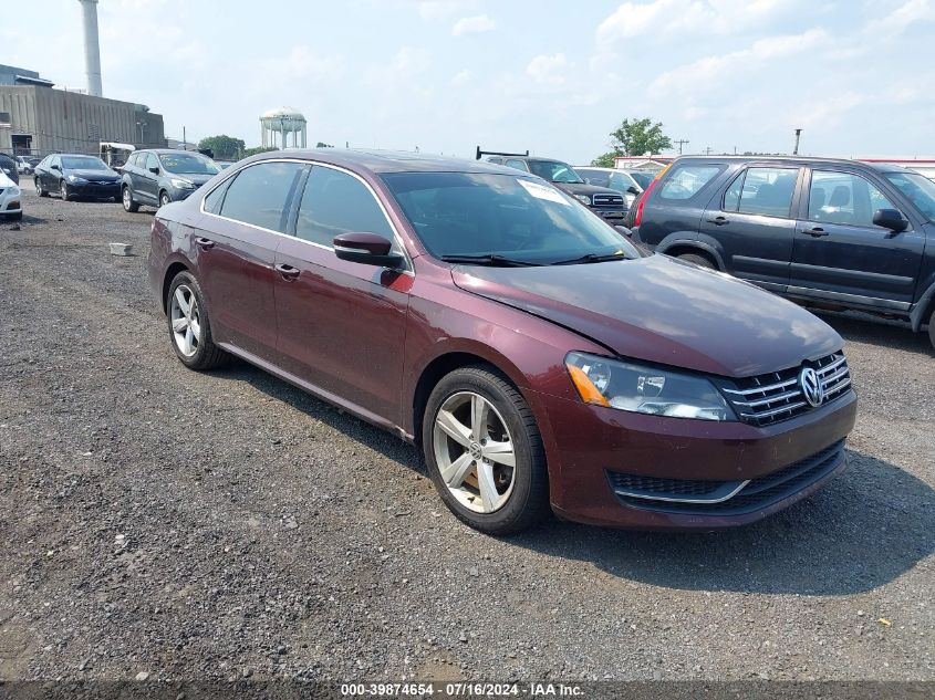 2013 VOLKSWAGEN PASSAT 2.0L TDI SE