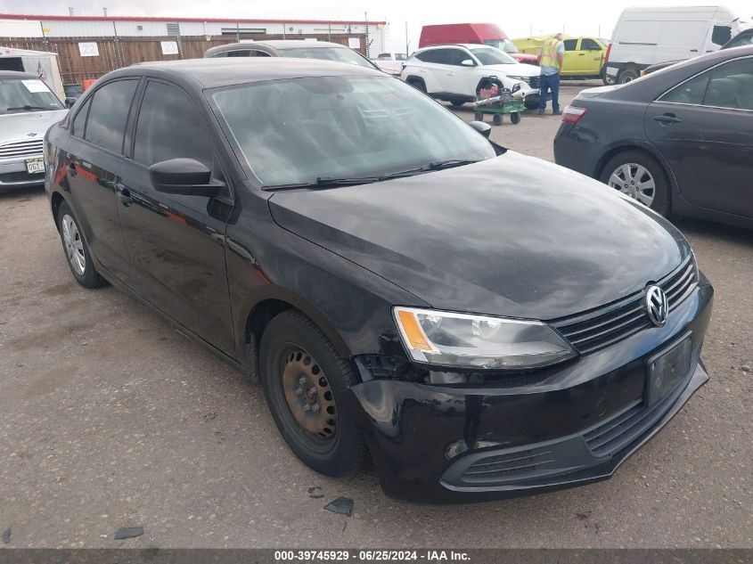 2014 VOLKSWAGEN JETTA 2.0L S