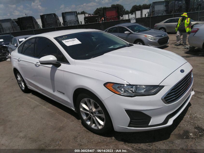 2019 FORD FUSION HYBRID SE