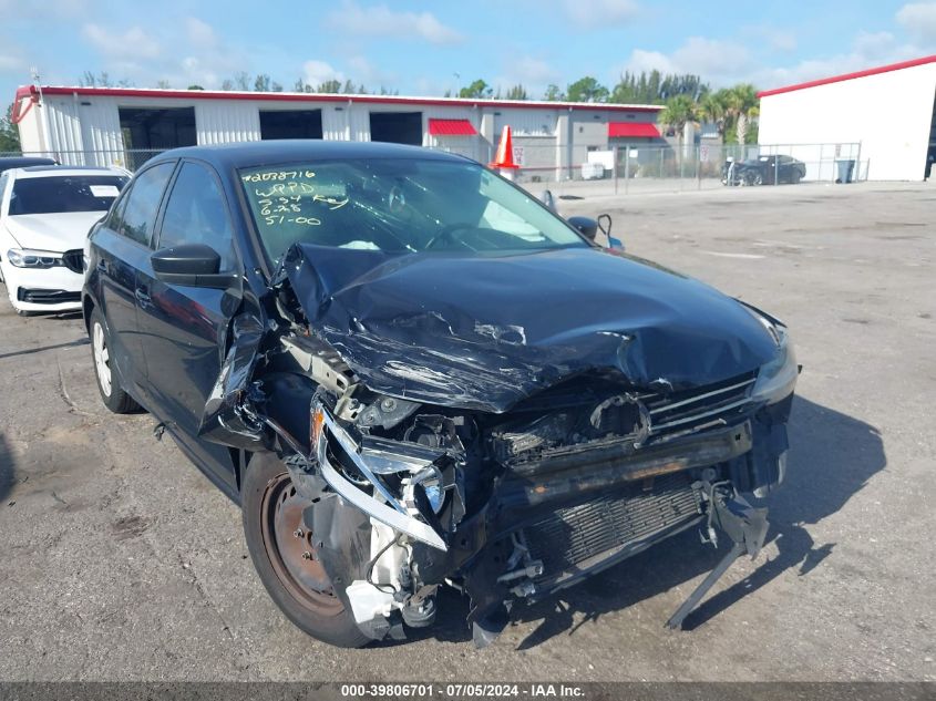 2015 VOLKSWAGEN JETTA 2.0L S