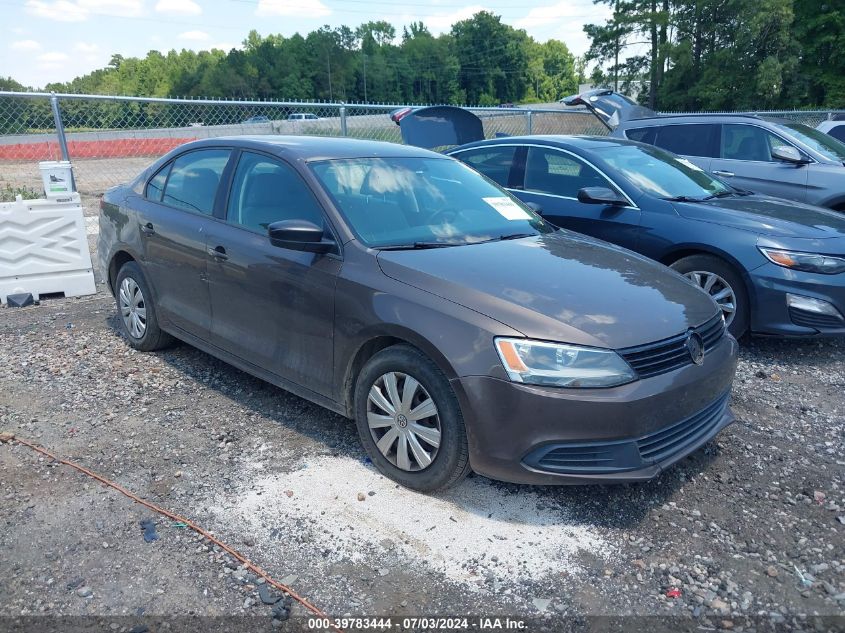 2011 VOLKSWAGEN JETTA 2.0L S