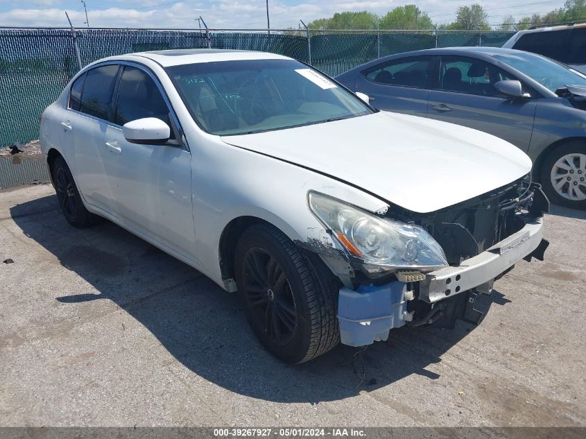 2012 INFINITI G37X