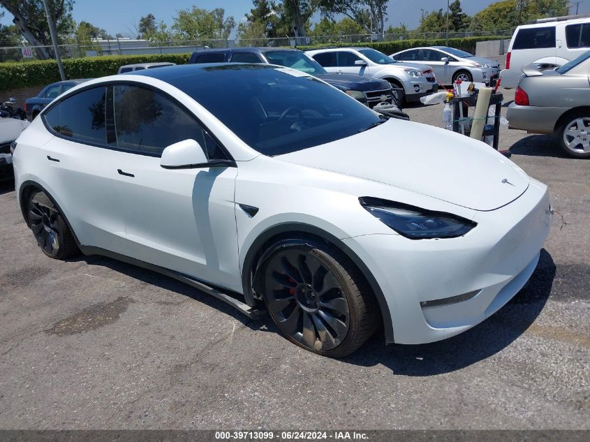 2022 TESLA MODEL Y PERFORMANCE DUAL MOTOR ALL-WHEEL DRIVE