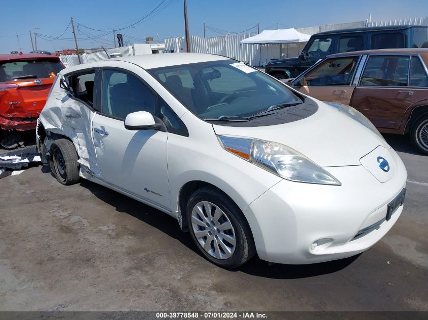 2016 NISSAN LEAF S