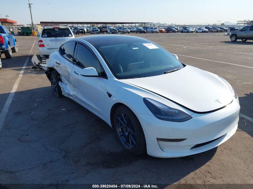 2022 TESLA MODEL 3