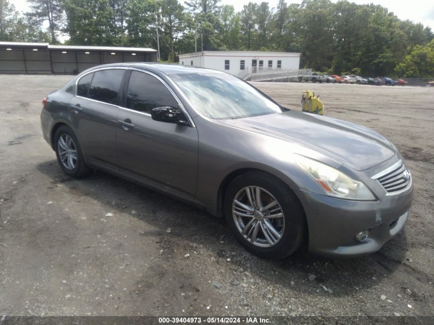 2013 INFINITI G37 JOURNEY