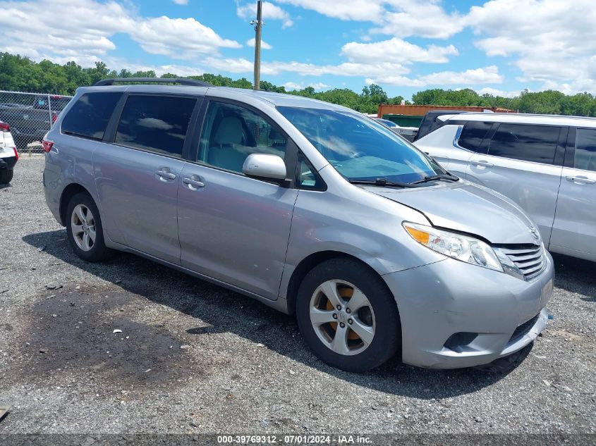 2017 TOYOTA SIENNA LE