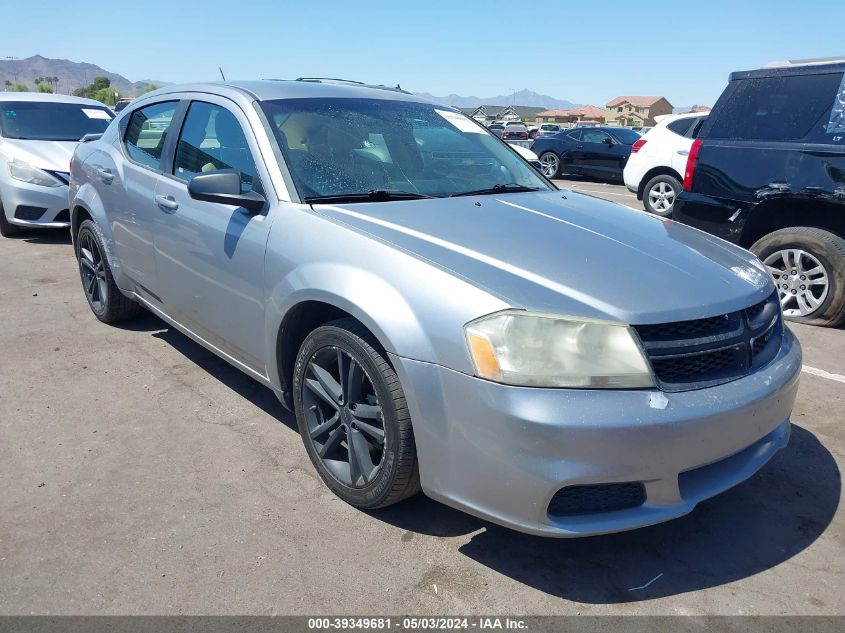 2013 DODGE AVENGER SE V6