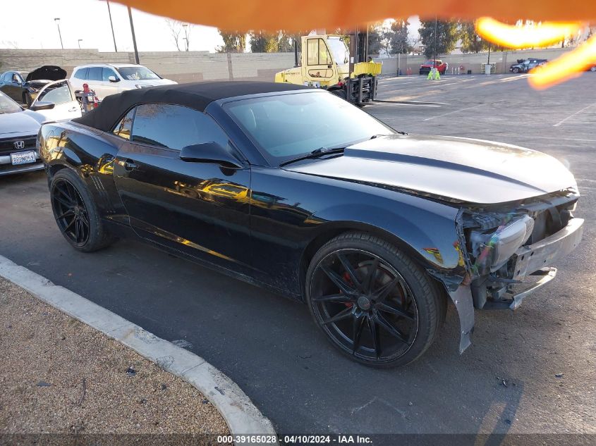 2013 CHEVROLET CAMARO 2LT