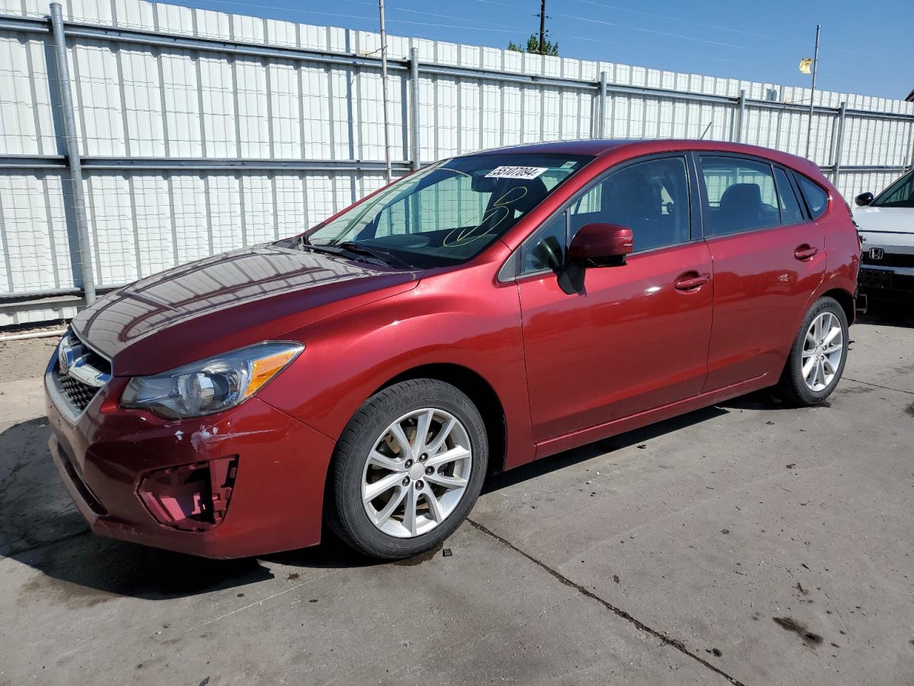 2012 SUBARU IMPREZA PREMIUM