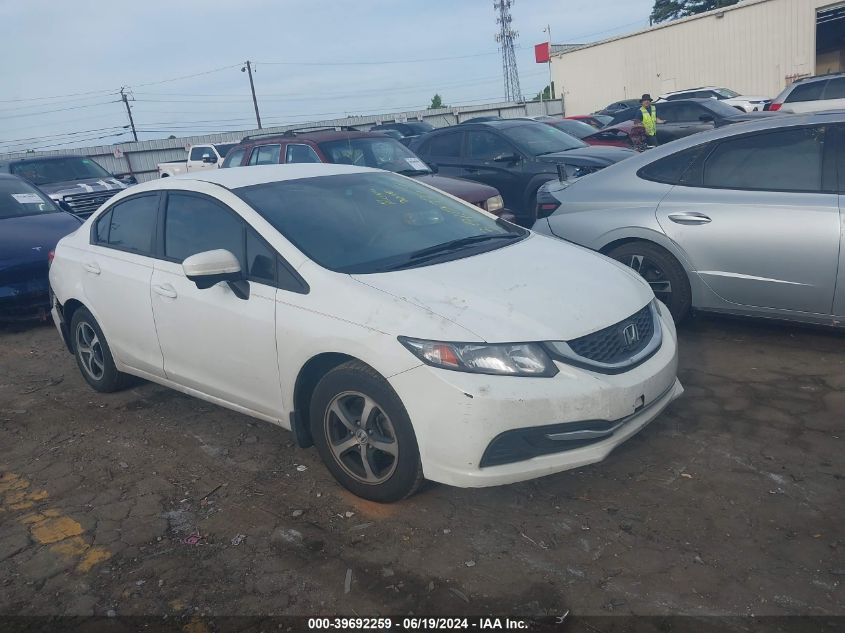 2015 HONDA CIVIC SE