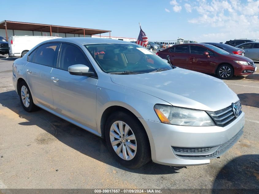 2014 VOLKSWAGEN PASSAT 1.8T WOLFSBURG EDITION