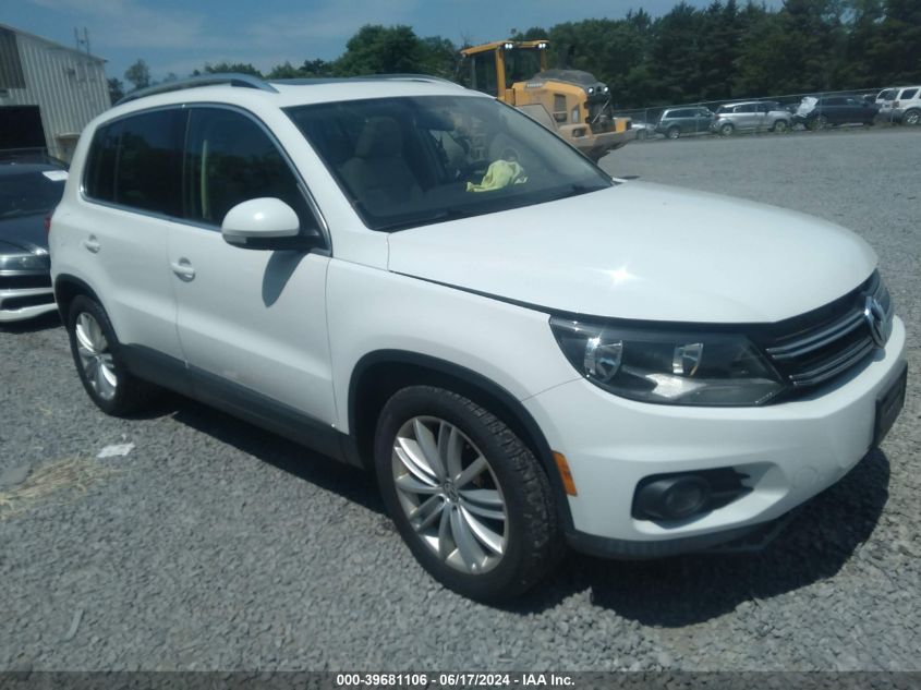 2015 VOLKSWAGEN TIGUAN SE