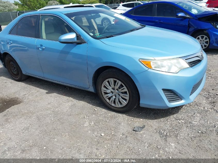 2012 TOYOTA CAMRY LE