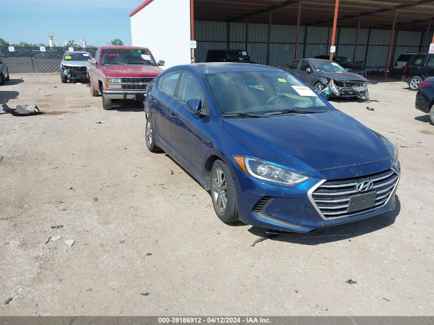 2018 HYUNDAI ELANTRA SEL