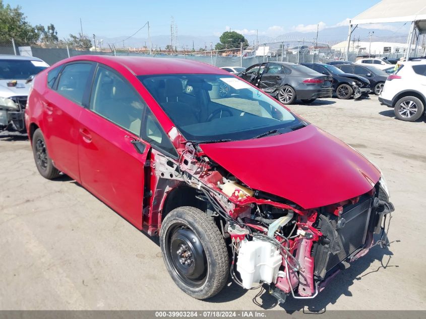 2013 TOYOTA PRIUS THREE