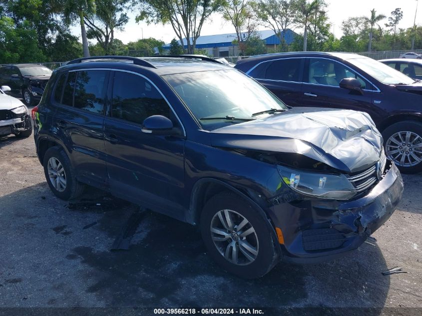 2016 VOLKSWAGEN TIGUAN R-LINE/S/SE/SEL