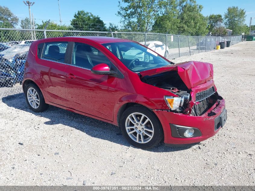 2012 CHEVROLET SONIC 2LT