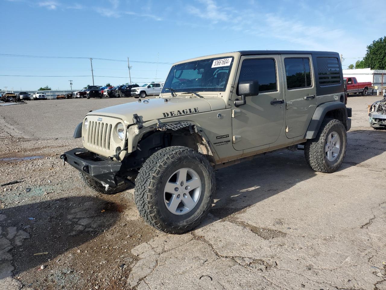 2018 JEEP WRANGLER UNLIMITED SPORT