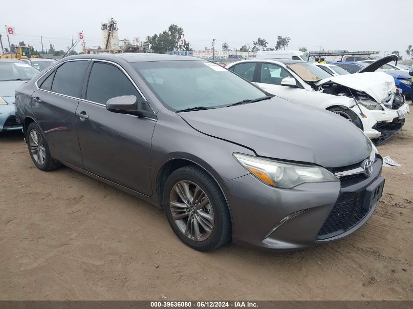 2016 TOYOTA CAMRY SE