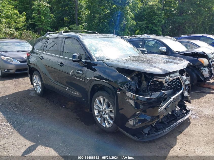 2021 TOYOTA HIGHLANDER HYBRID LIMITED