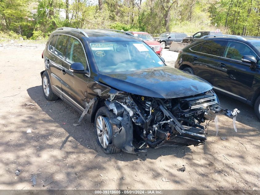 2017 VOLKSWAGEN TIGUAN 2.0T WOLFSBURG EDITION